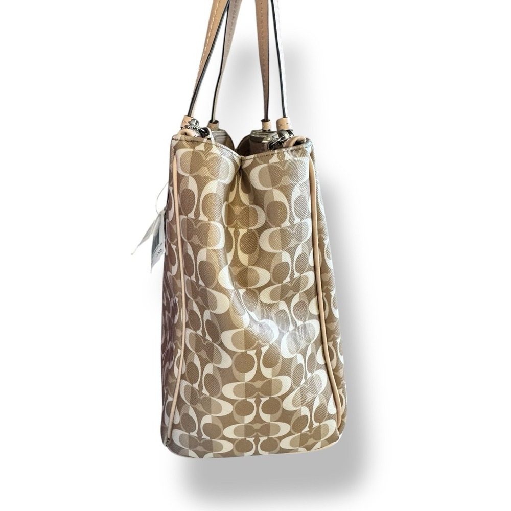 Y2k COACH Peyton Dream C Jordan Double Zip Carryall Shoulder‎ Bag NEW WITH TAG - Picture 6 of 8